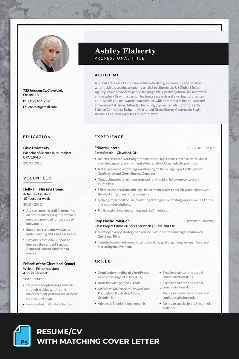 Free Federal Resume Template 155813 TemplateMonster